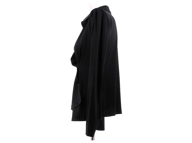 Autre Marque Camicia nera fluida L'AN DEMIE Nero - vista 4