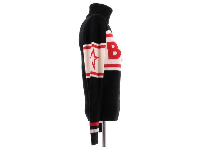 Hugo Boss Schwarzer und roter Rollkragen - Ansicht 3