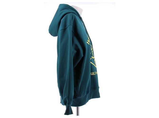 Autre Marque Sudadera con capucha verde oscuro - vista 3