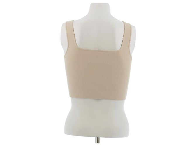 Altuzarra Top beige con detalles - vista 2