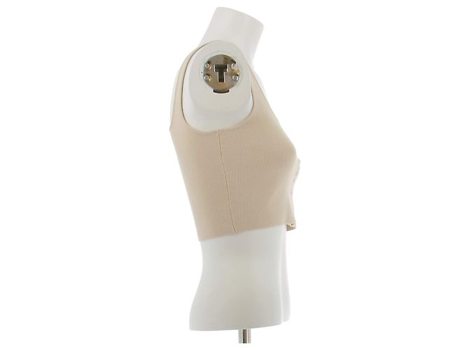 Altuzarra Top beige con detalles - vista 3