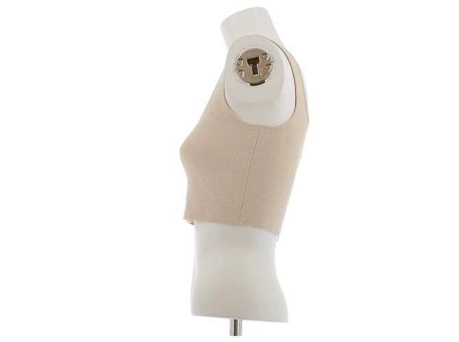 Altuzarra Top beige con detalles - vista 4