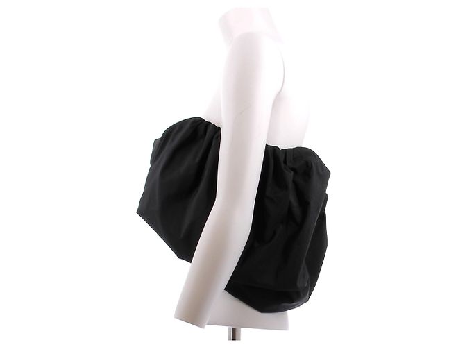 Autre Marque Top negro abullonado H&M STUDIO - vista 4