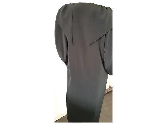 Autre Marque Vestido Ted Lapidus Diffusion negro de viscosa - vista 2