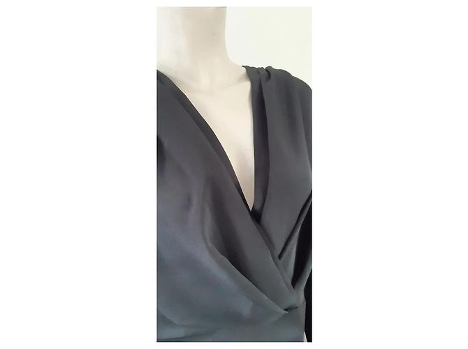 Autre Marque Vestido Ted Lapidus Diffusion negro de viscosa - vista 4