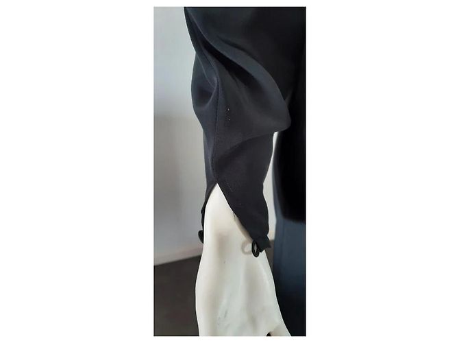 Autre Marque Vestido Ted Lapidus Diffusion negro de viscosa - vista 5