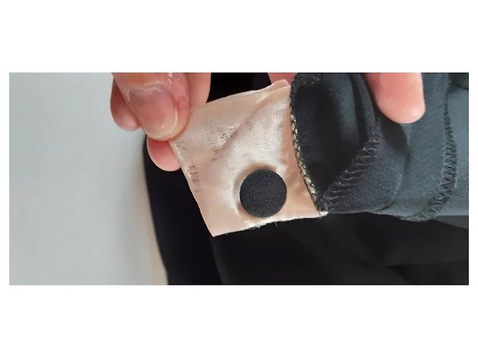 Autre Marque Vestido Ted Lapidus Diffusion negro de viscosa - vista 6