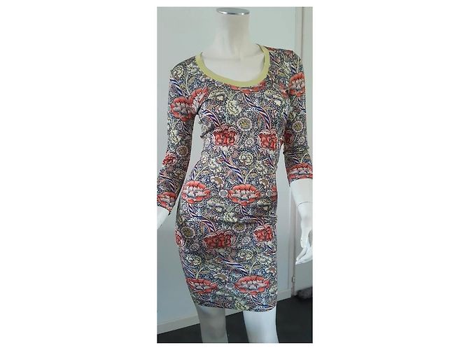 Just Cavalli Kleid mit Blumenmuster und Langarm Mehrfarben - Ansicht 10