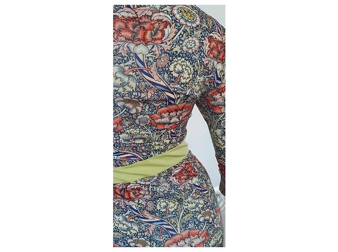 Just Cavalli Kleid mit Blumenmuster und Langarm Mehrfarben - Ansicht 3