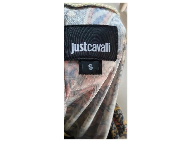 Just Cavalli Kleid mit Blumenmuster und Langarm Mehrfarben - Ansicht 9