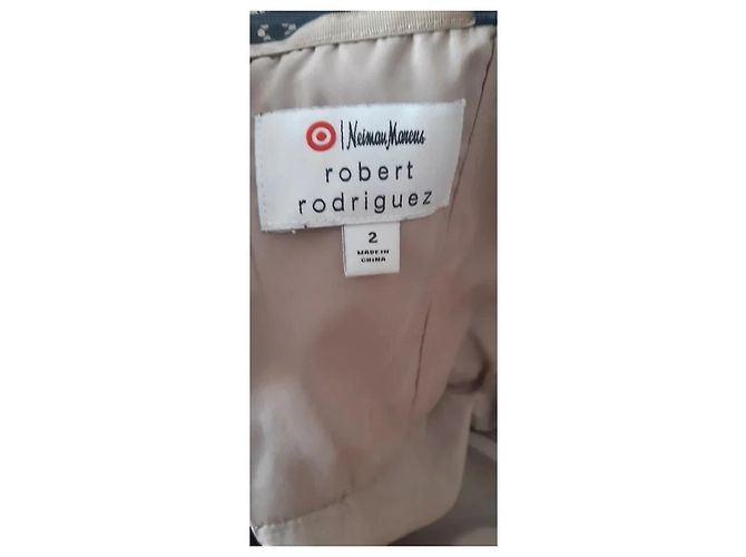 Robert Rodriguez Kleid aus schwarzer Spitze trägerlos - Ansicht 7
