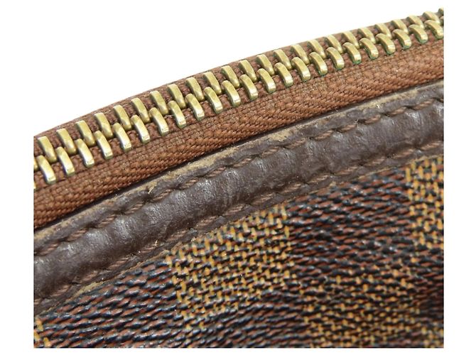 Borsa a Spalla Trotter Bobur Louis Vuitton Marrone Damier ebene - vista 14