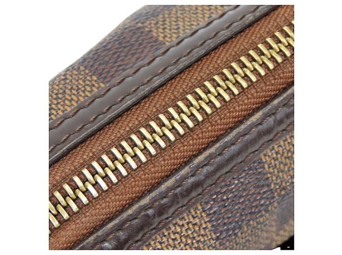 Borsa a Spalla Trotter Bobur Louis Vuitton Marrone Damier ebene - vista 20