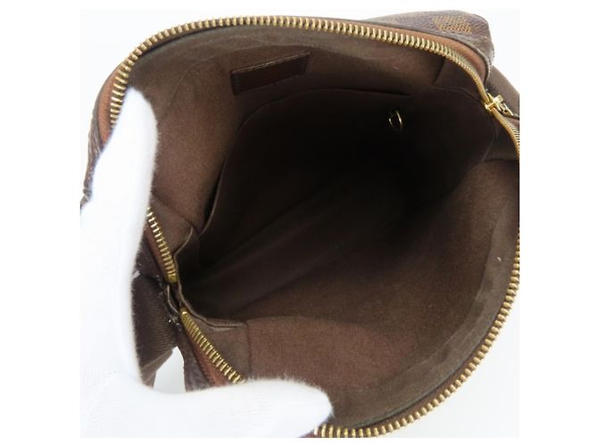 Borsa a Spalla Trotter Bobur Louis Vuitton Marrone Damier ebene - vista 21
