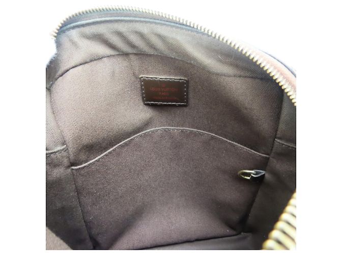 Borsa a Spalla Trotter Bobur Louis Vuitton Marrone Damier ebene - vista 22
