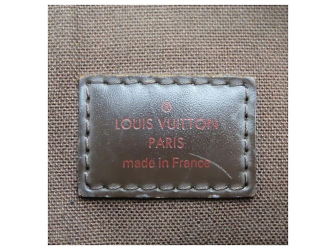Borsa a Spalla Trotter Bobur Louis Vuitton Marrone Damier ebene - vista 23