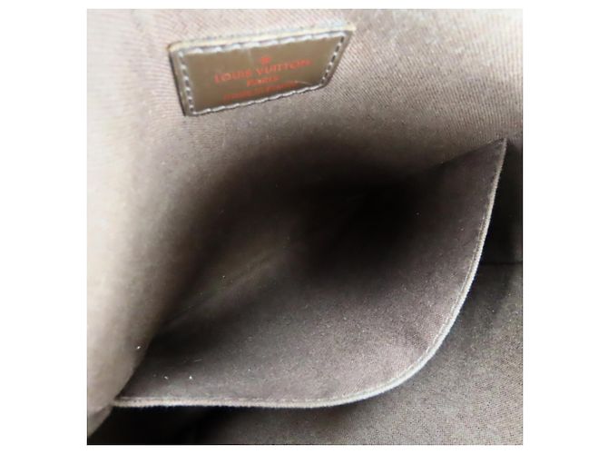 Borsa a Spalla Trotter Bobur Louis Vuitton Marrone Damier ebene - vista 24