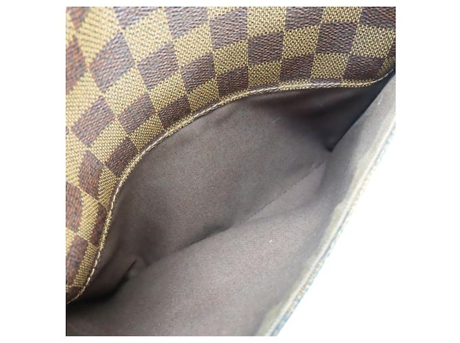 Borsa a Spalla Trotter Bobur Louis Vuitton Marrone Damier ebene - vista 28