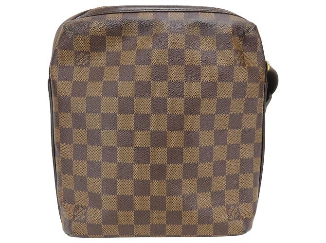 Borsa a Spalla Trotter Bobur Louis Vuitton Marrone Damier ebene - vista 5