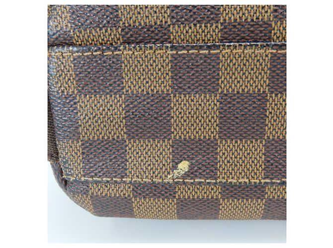 Borsa a Spalla Trotter Bobur Louis Vuitton Marrone Damier ebene - vista 9