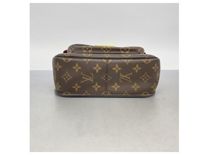 Borsa a Spalla Passy Monogram Louis Vuitton Marrone - vista 3