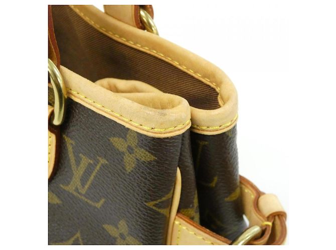 Borsa Batignolles Monogram Louis Vuitton Marrone - vista 4