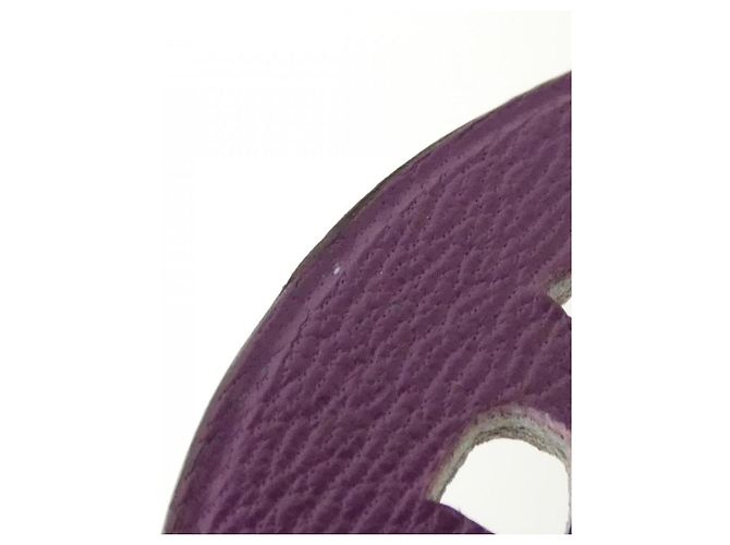 Hermès BIRD Unseverable Schlüsselring Grün Grau Lila Hellgrün - Ansicht 4