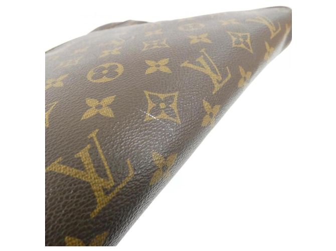 Borsa a Spalla Trotter Bobur Monogramma Louis Vuitton Marrone - vista 4