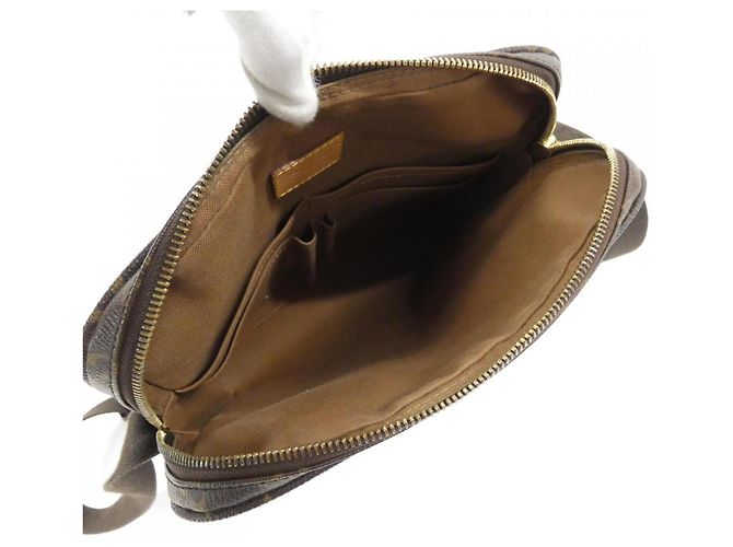 Borsa a Spalla Trotter Bobur Monogramma Louis Vuitton Marrone - vista 8