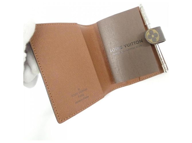 Louis Vuitton Monogram Agenda Mini Organizer Brown - view 3