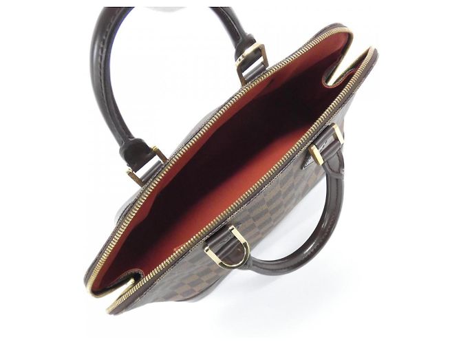 Borsa a mano Damier Alma PM Louis Vuitton Marrone - vista 8