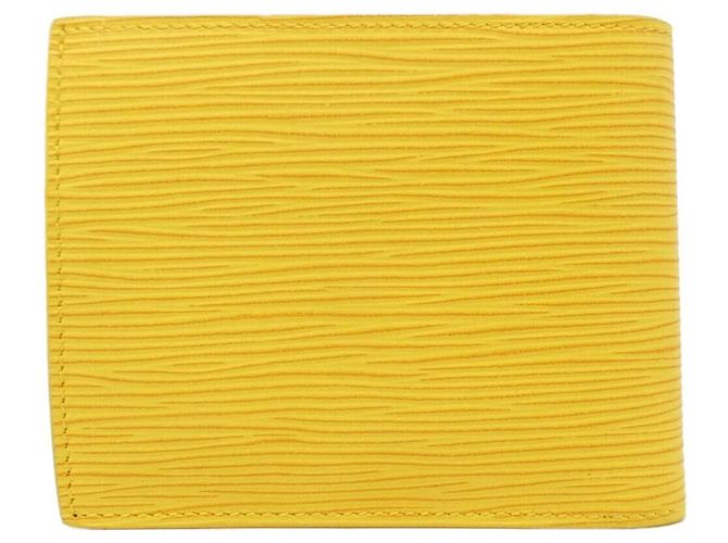 Cartera Marco Epi Louis Vuitton Amarillo - vista 2