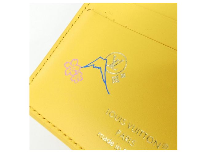 Cartera Marco Epi Louis Vuitton Amarillo - vista 5