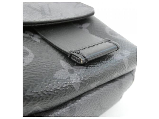 Pochette Doppia per Telefono Monogram Eclipse Inverso Louis Vuitton Nero - vista 4
