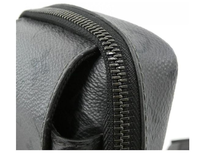 Pochette Doppia per Telefono Monogram Eclipse Inverso Louis Vuitton Nero - vista 6