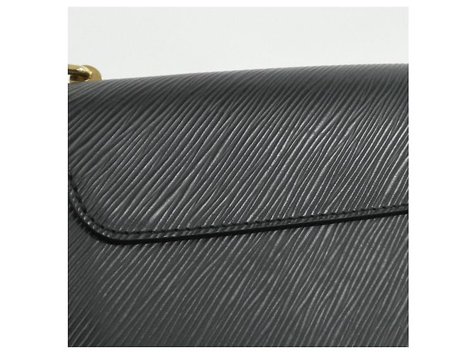 Borsa a Spalla Louis Vuitton Epi Twist MM M41867 Nero - vista 8
