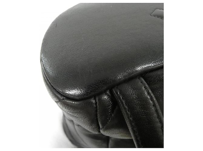 Schwarzer Lammleder-Rucksack Chanel 04194 - Ansicht 3