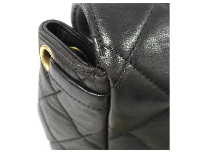 Schwarzer Lammleder-Rucksack Chanel 04194 - Ansicht 5
