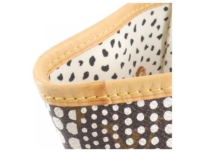 Bolso Louis Vuitton Monogram Wave Neverfull MM Castaño Blanco Monograma - vista 4