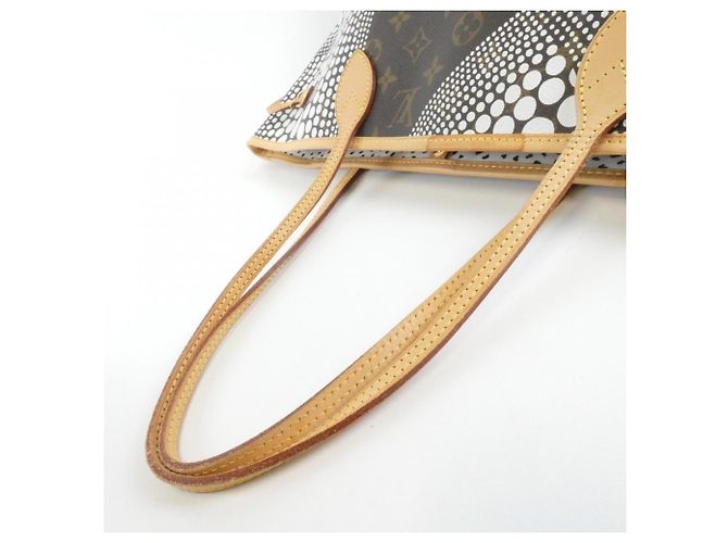 Bolso Louis Vuitton Monogram Wave Neverfull MM Castaño Blanco Monograma - vista 5
