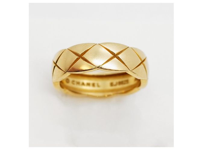 Anello Chanel Coco Crush in oro giallo 18K - vista 2