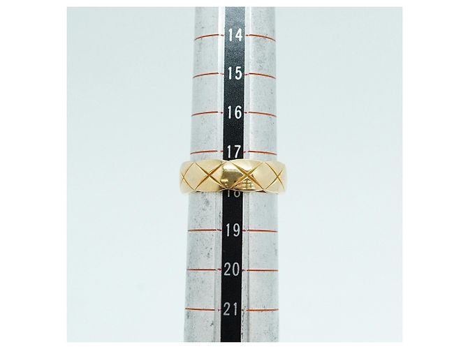 Anello Chanel Coco Crush in oro giallo 18K - vista 7