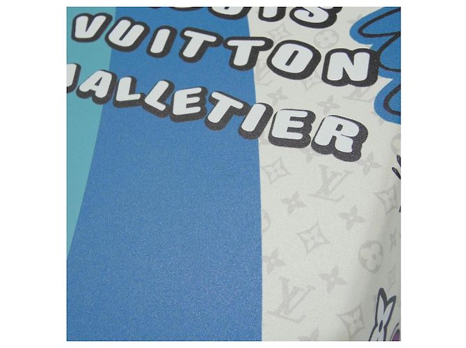 Borsa a Spalla Louis Vuitton Sandwich Box M82029 Blu - vista 6