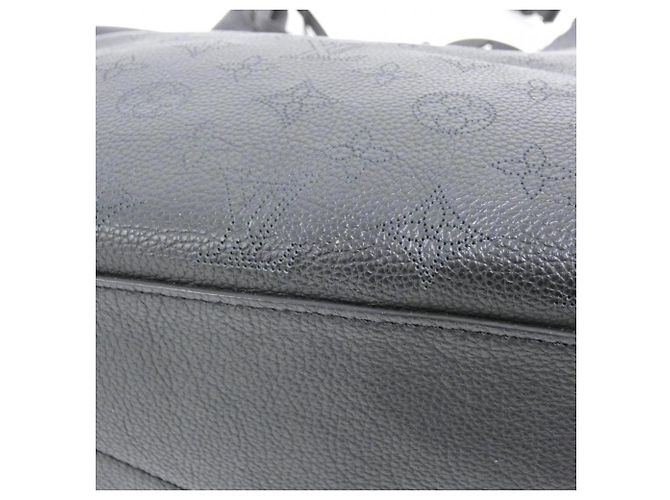 Borsa a spalla hobo Mahina Carmel di Louis Vuitton Nero - vista 4