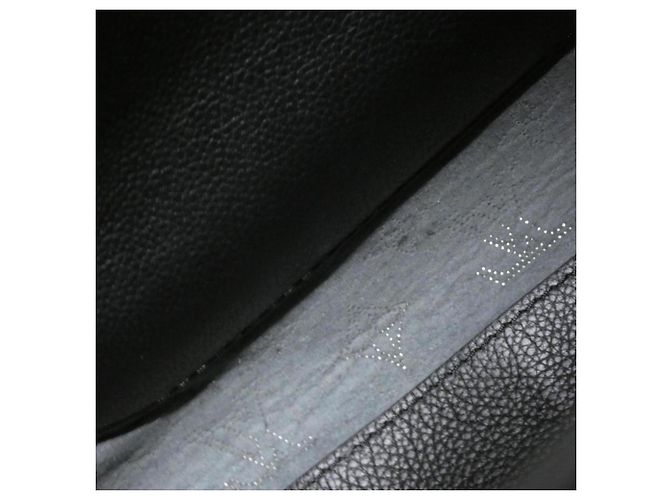 Borsa a spalla hobo Mahina Carmel di Louis Vuitton Nero - vista 8