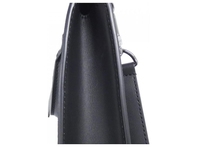 Borsa Cross Sac Plat Monogram Eclipse Louis Vuitton Nero - vista 5