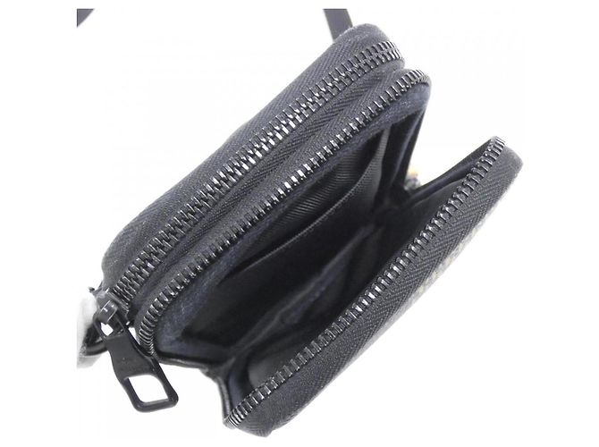 Pochette Doppia per Telefono Damier Gigante Louis Vuitton Marrone Nero - vista 8