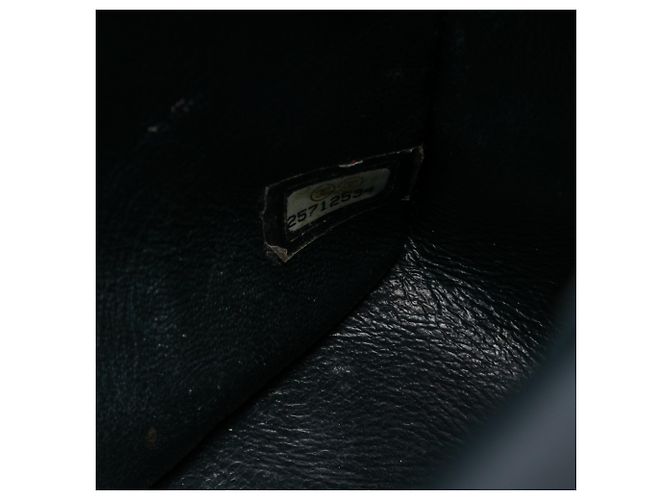 Chanel Nero Jumbo Classico Caviar Doppio Flap - vista 6