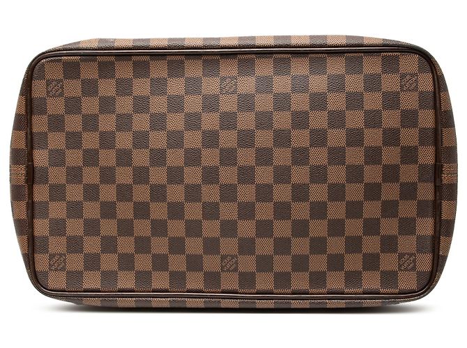 Louis Vuitton Marrone Damier Ebene Greenwich PM - vista 3