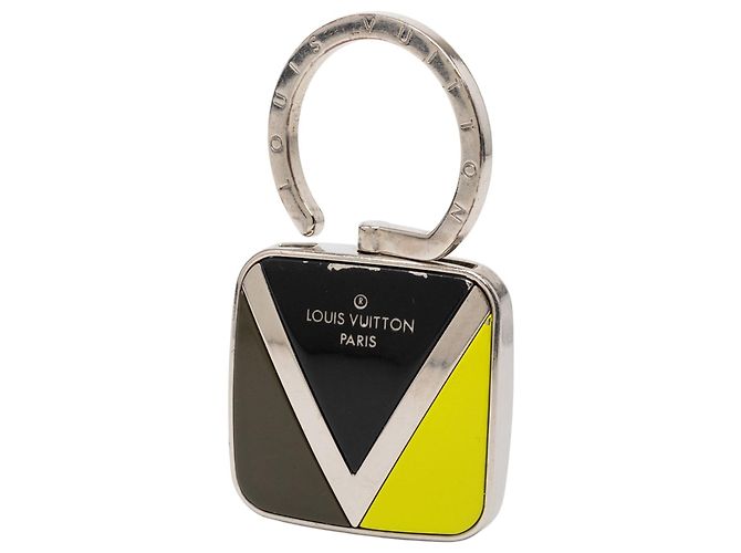 Portachiavi Louis Vuitton Silver Gaston V Twist Argento - vista 3